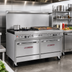 Thumbnail image #2 for Southbend Ultimate 60-Inch Gas Restaurant Range with 5 Burners, 24-Inch Griddle, and 2 Standard Ovens