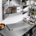 Thumbnail image #2 for Eagle Group 36-Inch x 21-Inch Solid Galvanized Shelf with Marine Edge, 600 lb Capacity