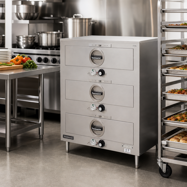 Product image #2 for Toastmaster 3-Drawer Electric Freestanding Food Warming Drawer