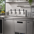 Thumbnail image #2 for Perlick Spacesaver 4-Faucet Glycol-Cooled Underbar Draft Beer Dispensing Head
