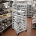 Thumbnail image #2 for Channel Manufacturing UR-10 All-Welded Aluminum Universal Rack with 10-Pan Capacity and 5-Inch Casters