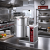 Thumbnail image #2 for Crown EC-6TW 6 Gallon Electric Countertop Self-Generating Tilting Kettle
