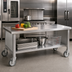 Thumbnail image #2 for Eagle Director's Choice 96-Inch Solid Stainless Steel Removable Undershelf