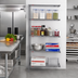 Thumbnail image #2 for Eagle Valu-Master 4-Tier Add-On Wire Shelving Unit, 24 x 21 x 74 Inches, Pewter Gray Epoxy