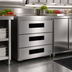 Thumbnail image #2 for Hoshizaki UR27B-LPD3 27-Inch Low Profile Undercounter Refrigerator with Three Drawers