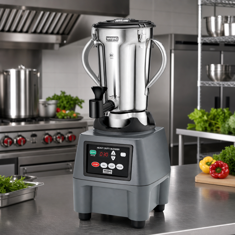 Product image #2 for Waring Heavy-Duty Countertop Commercial Food Blender with 1-Gallon Stainless Steel Container