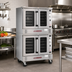 Thumbnail image #2 for Southbend Platinum Full-Size Double-Deck Gas Convection Oven with Standard Controls and Independent Doors