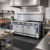 Thumbnail image #2 for Imperial Pro Series 72-Inch Gas Restaurant Range with 12 Burners, Convection Oven and Standard Oven