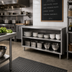 Thumbnail image #2 for Eagle Spec-Master Open Front Plate Cabinet, 72 W x 15 D, Stainless Steel