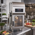 Thumbnail image #3 for Alto-Shaam CT Express CombiTherm CTX4-10EVH Electric Countertop Combi Oven with Ventless Hood