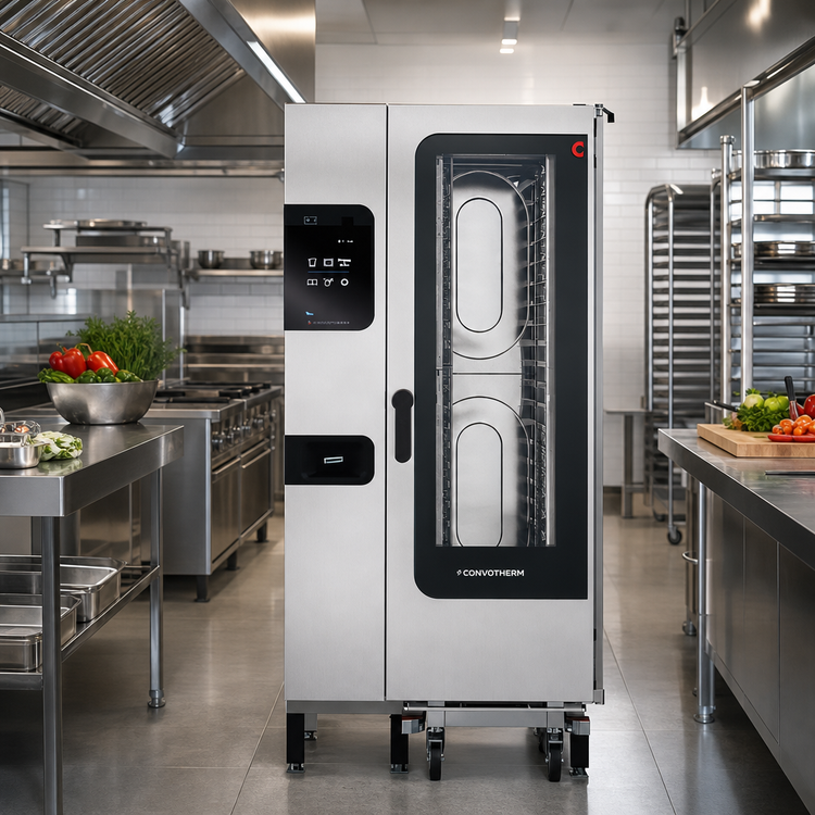 Product image #2 for Convotherm C4 ET 20.10ES-N Full-Size Electric Boilerless Roll-In Combi Oven with easyTouch Control
