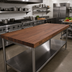 Thumbnail image #2 for John Boos Boos Block American Black Walnut Edge Grain Kitchen Countertop with Penetrating Oil Finish, 108 x 42 x 3 Inches