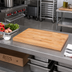 Thumbnail image #2 for John Boos Edge Grain Flat-Top Northern Hard Rock Maple Work Table Top, 18 x 25 x 1-1/2 Inch