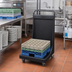 Thumbnail image #3 for Cambro Camdolly® Full-Size Dish Rack Dolly with Handle, 350 lb Capacity, Black
