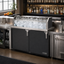 Thumbnail image #2 for Glastender GDU-24X36 Back Bar Glass Ice Display Unit, 36 Inch W x 24 Inch D x 9 Inch H