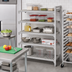 Thumbnail image #3 for Cambro Camshelving Premium 5-Tier Stationary Add-On Polymer Shelving Unit, 18 x 48 x 64 Inches
