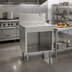 Thumbnail image #2 for Spec-Bar Open Base Workboard Cabinet with Removable Perforated Insert, 36 x 24 Inch, Stainless Steel