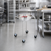Thumbnail image #2 for Vollrath Mobile Stainless Steel Bowl Stand/Dolly for 30-Quart Mixing Bowl