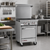 Thumbnail image #2 for Southbend S-Series 24-Inch Commercial Gas Range with 4 Open Burners and Cabinet Base