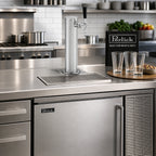 Thumbnail image #2 for Perlick Corporation 66585C-1 Draft Arm Style Single-Faucet Beer Dispensing Kit for H Series Cabinets with 5 lb CO2 Cylinder