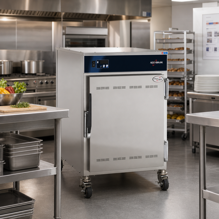 Product image #2 for Alto-Shaam Halo Heat Low-Temperature Reach-In Holding Cabinet, 10-Pan, Simple Control, 120V