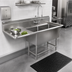 Thumbnail image #2 for John Boos Pro-Bowl 2-Compartment Sink with Left Drainboard, 82-3/16