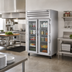Thumbnail image #2 for True SPEC SERIES Two-Section Reach-In Refrigerator with Locking Glass Doors, Stainless Steel, Top-Mounted Self-Contained Refrigeration