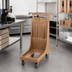 Thumbnail image #3 for Cambro Camdolly® Beverage Server & Carrier Dolly with Handle, 350 lb Capacity, Coffee Beige