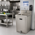 Thumbnail image #2 for Advance Tabco Pedestal-Mounted Hand Wash Sink with Gooseneck Faucet and Foot Pedal Valve
