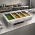 Thumbnail image #2 for Vollrath 4-Well Electric Dry Hot Food Drop-In, Thermostatic, 208-240V