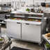 Thumbnail image #2 for Beverage-Air Dual-Sided Mega Top Sandwich Prep Table