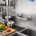 Thumbnail image #2 for Equip 8-Inch Wall Mount Mixing Faucet, Nozzle Sold Separately, Ceramic Cartridges
