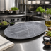 Thumbnail image #2 for Ridge 18-Inch Oblong Melamine Platter, Soapstone, Matte Finish