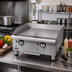 Thumbnail image #2 for Workline 36-Inch Gas Countertop Griddle with Thermostatic Controls