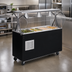 Thumbnail image #2 for Vollrath 2-Series Affordable Portable Refrigerated Cold Food Pan Buffet Station with Breath Guard and Storage Base, 4-Pan