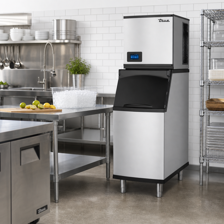 Product image #2 for True Ice Series Full Size Dice Cube Self-Contained Air-Cooled Ice Maker, 550 lb/Day