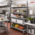 Thumbnail image #2 for Cambro Camshelving Elements XTRA 5-Tier Stationary Add-On Shelving Unit, 21
