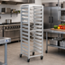 Thumbnail image #2 for Advance Tabco Full-Height Universal Aluminum Pan Rack, 12-Pan Capacity