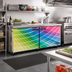 Thumbnail image #2 for Krowne Front-Only Vinyl Wrap for 72-Inch Pass-Thru Cooler, 2 Fronts
