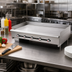 Thumbnail image #2 for Comstock-Castle 24-Inch Countertop Gas Griddle with Manual Controls and Smooth Steel Plate