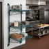 Thumbnail image #2 for Quantum Wall-Mount Cantilever Starter Shelf Unit with 3 Wire Shelves