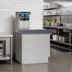 Thumbnail image #2 for Follett Vision VU155N0LP Low Profile Ice and Water Dispenser with 150 lb Storage, Left Push-Button Dispense