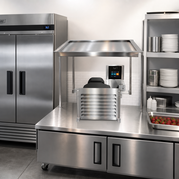 Product image #1 for Duke HotFrost FTO1-SL 29-Inch Slim Line Frost Top Overshelf with Touch Screen Controls