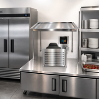 Duke HotFrost FTO1-SL 29-Inch Slim Line Frost Top Overshelf with Touch Screen Controls