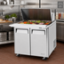 Thumbnail image #2 for Turbo Air M3 Series 36-Inch Two-Section Sandwich/Salad Mega Top Prep Table, 15-Pan, Self-Contained, 115V