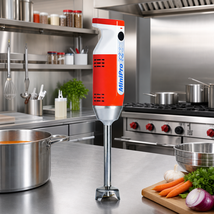 Product image #2 for MiniPro Hand-Held Variable-Speed Immersion Blender with 7-Inch Detachable Shaft