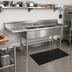 Thumbnail image #2 for Eagle Group S14 Series Three-Compartment Sink with Left Drainboard, 95-1/2 Inch Wide, 14 Gauge Stainless Steel