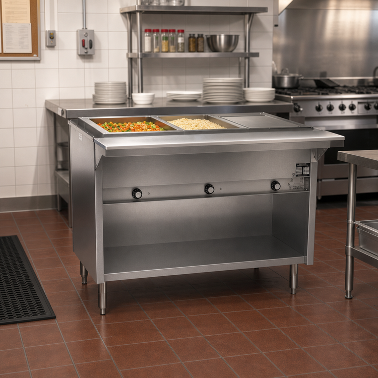 Product image #2 for Eagle Group Spec-Master Electric Hot Food Table with 2 Open Wells, 33-Inch Wide, 208V