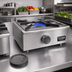 Thumbnail image #2 for Town Equipment 5-Inch Low Heat Mushroom Burner for Blanching and Warming