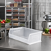 Thumbnail image #2 for Metro Clear Stacking or Hanging Supply Bin, 10-7/8 x 16-1/2 x 5 Inches